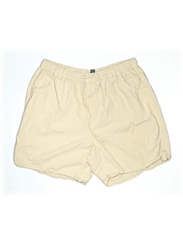 Karen Scott Khaki Shorts (view 1)