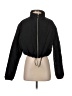 PrettyLittleThing 100% Polyester Solid Black Jacket Size 4 - photo 1
