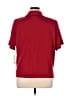 Napa Valley 100% Polyester Burgundy Short Sleeve Blouse Size 1X - photo 2