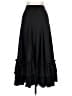 Assorted Brands 100% Polyester Solid Black Formal Skirt Size L - photo 2
