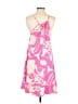 Unbranded 100% Polyester Print Pink Cocktail Dress Size S - photo 2