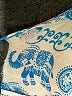 Unbranded Paisley Blue Cocktail Dress Size S (estimated) - photo 7