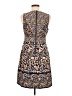 Maeve 100% Polyester Animal Print Floral Brown Casual Dress Size 6 - photo 2