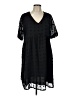 Unbranded 100% Polyester Black Casual Dress Size L - photo 1