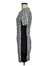 Topshop Houndstooth Gray Casual Dress Size 6 - photo 5