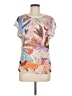 Ted Baker London 100% Polyester Tan Short Sleeve Blouse Size 6 (2) - photo 1