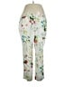 Worthington Floral Ivory Casual Pants Size 16 - photo 1