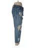 One 100% Cotton Hearts Blue Jeans Size 26 waist (estimated) - photo 4