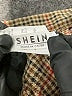 Shein 100% Polyester Plaid Brown Casual Skirt Size M - photo 4