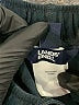 Lands' End 100% Polyester Solid Blue Athletic Shorts Size 8 - photo 3
