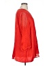 Added Dimension for Catherines 100% Rayon Red 3/4 Sleeve Blouse Size 1X - photo 4