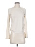 Shein Ivory Long Sleeve T-Shirt Size 4 - photo 1