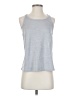 Shein 100% Polyester Silver Sleeveless T-Shirt Size 4 - photo 1
