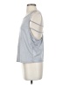 Shein 100% Polyester Silver Sleeveless T-Shirt Size 4 - photo 5