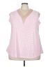 Assorted Brands Pink Sleeveless Blouse Size 4X - photo 1