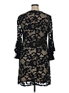knee length dresses for ladies Tayna Black Lace Mesh Mini Dress - US 12
