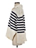Gap 100% Cotton Stripes Ivory Pullover Sweater Size S - photo 5