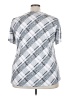 Adele & May Silver Short Sleeve Blouse Size 3X - photo 2