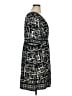 Apt. 9 Graphic Black Casual Dress Size XL - photo 4