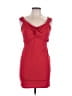 Adora Solid Red Cocktail Dress Size L - photo 1