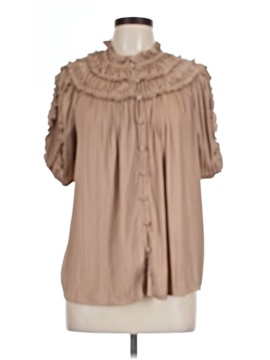 By Anthropologie Short Sleeve Blouse