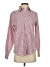 Assorted Brands Checkered-gingham Pink Long Sleeve Button-Down Shirt Size 4 - photo 1