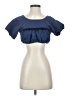 Reformation Blue Short Sleeve Top Size S - photo 1