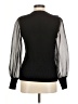 Sioni Black 3/4 Sleeve Blouse Size M - photo 2