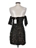 Selfie Leslie 100% Polyester Stars Black Cocktail Dress Size S - photo 2
