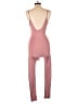 Capella Apparel Solid Pink Jumpsuit Size L - photo 2