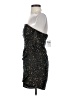 Selfie Leslie 100% Polyester Stars Black Cocktail Dress Size S - photo 5