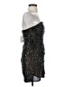 Selfie Leslie 100% Polyester Stars Black Cocktail Dress Size S - photo 4