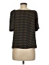 Ann Taylor 100% Polyester Gold Short Sleeve Blouse Size M - photo 2