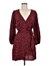 IRO 100% Rayon Animal Print Red Cocktail Dress Size EU (FR) 40 / US 8 - photo 1