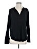 Lou & Grey Black Long Sleeve Blouse Size M - photo 1