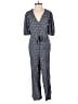 Universal Thread 100% Rayon Paisley Blue Jumpsuit Size XS - photo 1