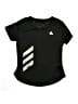Adidas 100% Polyester Black Active T-Shirt Size S (kids) - photo 1