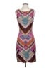 Mara Hoffman Graphic Brown Cocktail Dress Size S - photo 1