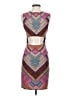 Mara Hoffman Graphic Brown Cocktail Dress Size S - photo 2
