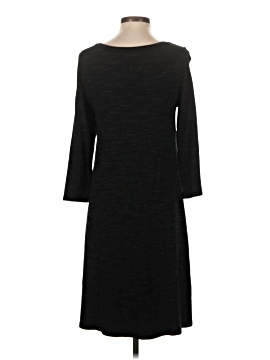 knee length dresses for ladies Tencel V Neck Puff Sleeve Maxi Dress
