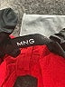 MNG 100% Viscose Solid Red Cocktail Dress Size 8 - photo 7