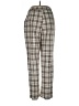 Assorted Brands Plaid Brown Casual Pants Size 12 - photo 2