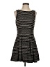 Max Studio Stripes Black Casual Dress Size S - photo 1