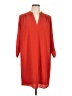 MTS 100% Polyester Solid Red Casual Dress Size L - photo 1