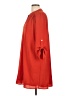 MTS 100% Polyester Solid Red Casual Dress Size L - photo 5