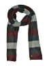 Tommy Hilfiger Gray Burgundy Scarf One size - photo 1