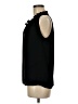 Ann Taylor 100% Polyester Black Sleeveless Blouse Size M - photo 5