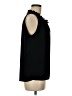 Ann Taylor 100% Polyester Black Sleeveless Blouse Size M - photo 4
