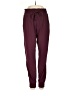 Assorted Brands Solid Burgundy Track Pants Size M (estimated) - photo 1