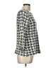Field Flower 100% Cotton Houndstooth Blue Pullover Sweater Size L - photo 4